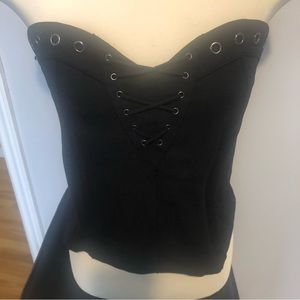 NWT Harley Davidson woman’s strapless corset style tank